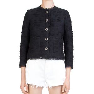 Kooples NWT Rustic Textured Jacket